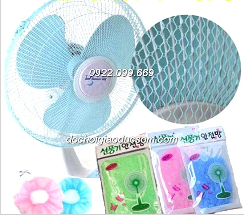 Lưới bọc quạt - an toàn cho bé