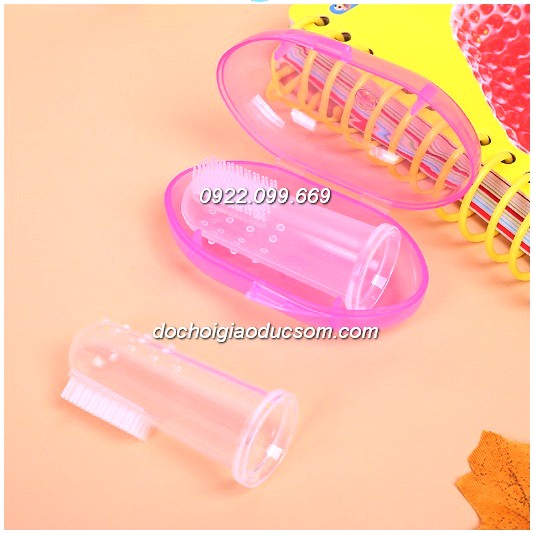 Dụng cụ đánh tưa xỏ ngón silicon