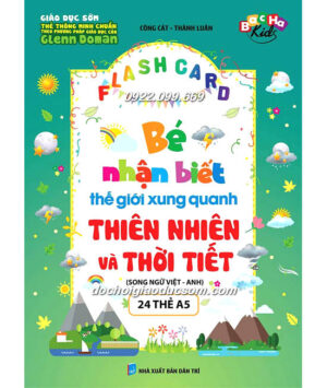 FLASH CARD  THIÊN NHIÊN VÀ THỜI TIẾT Giá rẻ