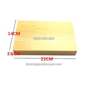 Bộ hạt cườm đen trắng có hộp - Giáo cụ Montessori