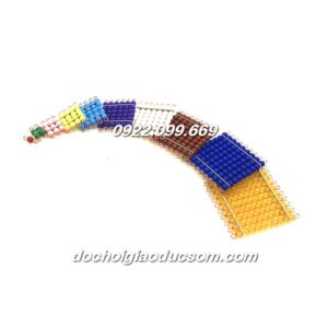 Bộ khối cườm xếp tháp - Giáo cụ Montessori