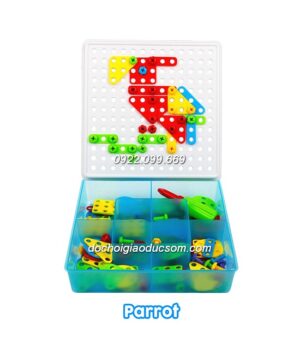 Bộ công cụ ốc vít tạo hình 189 pcs nhựa