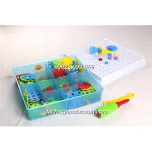Bộ công cụ ốc vít tạo hình 189 pcs nhựa