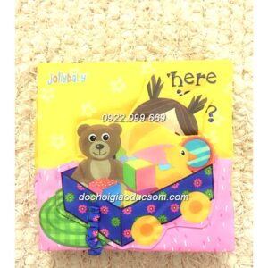 Sách vải tương tác Jolly baby Where is baby
