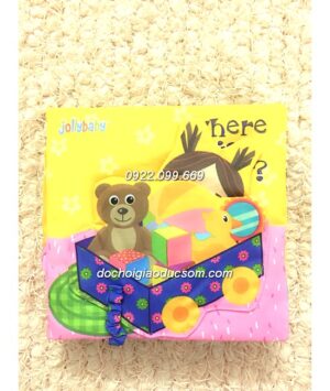 Sách vải tương tác Jolly baby Where is baby