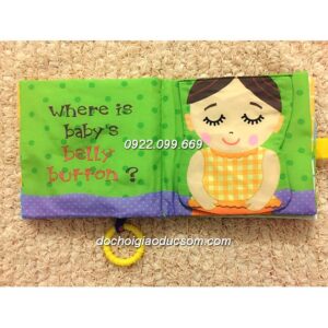 Sách vải tương tác Jolly baby Where is baby