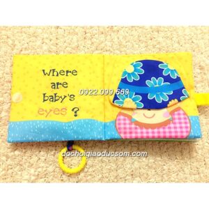 Sách vải tương tác Jolly baby Where is baby