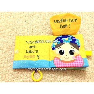 Sách vải tương tác Jolly baby Where is baby