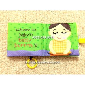 Sách vải tương tác Jolly baby Where is baby