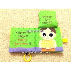 Sách vải tương tác Jolly baby Where is baby