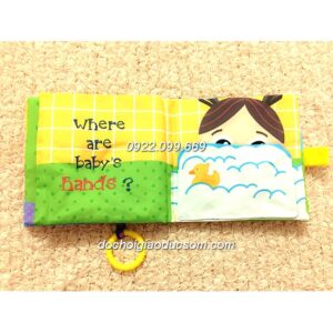 Sách vải tương tác Jolly baby Where is baby