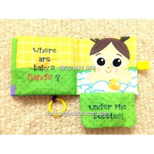 Sách vải tương tác Jolly baby Where is baby