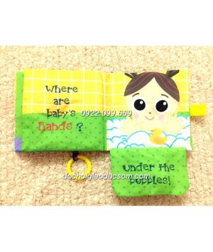 Sách vải tương tác Jolly baby Where is baby