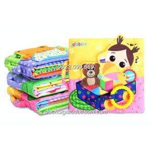 Sách vải tương tác Jolly baby Where is baby