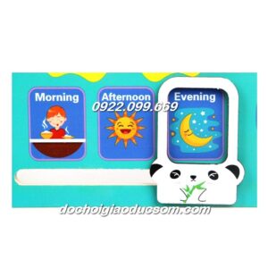 Đồng hồ kèm lịch gỗ  hình chú ếch đa chức năng - HÀNG ĐẸP giá rẻ, hàng đẹp