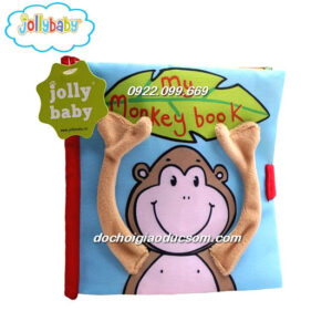 Sách vải My Monkey book hàng chuẩn