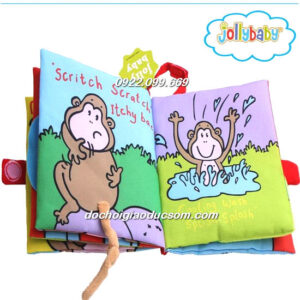 Sách vải My Monkey book giá tốt