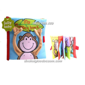 Sách vải My Monkey book giá rẻ