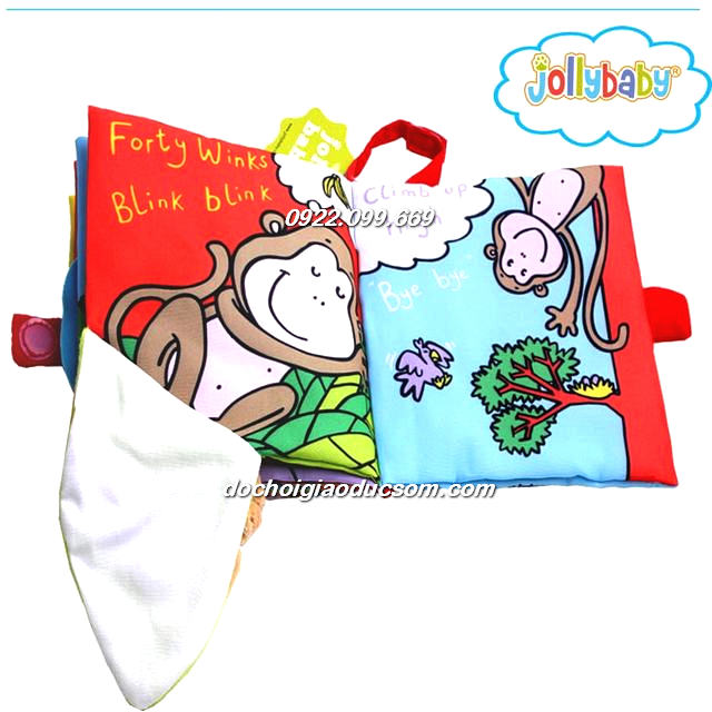 Sách vải My Monkey book giá tốt