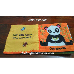 Sách vải Counting fun hàng chuẩn