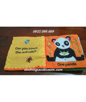 Sách vải Counting fun hàng chuẩn