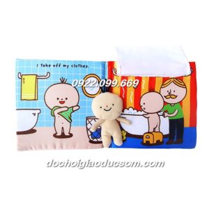 Sách vải thực hành kỹ năng IT'S BATH TIME giá rẻ, chất lượng