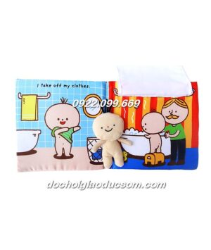 Sách vải thực hành kỹ năng IT'S BATH TIME giá rẻ, chất lượng
