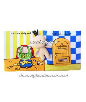 Sách vải thực hành kỹ năng IT'S BATH TIME giá rẻ, hàng đẹp