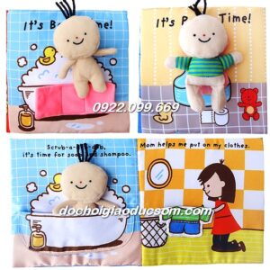 Sách vải thực hành kỹ năng IT'S BATH TIME giá rẻ, hàng đẹp