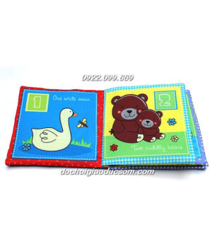 Sách vải Counting animal đúng giá