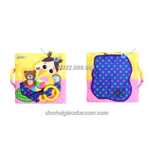 Sách vải tương tác Jolly baby Where is baby