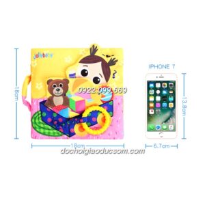Sách vải tương tác Jolly baby Where is baby