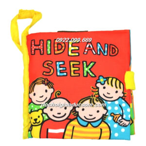 Sách vải Hide and seek - Ú òa lật dở giá rẻ