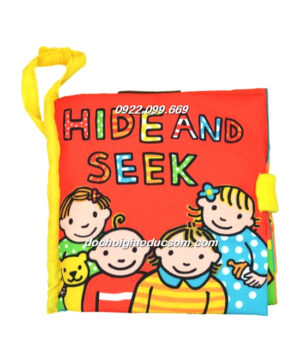 Sách vải Hide and seek - Ú òa lật dở giá rẻ