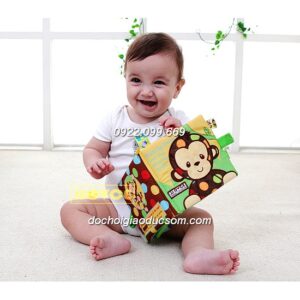 Sách vải Jvoice đẹp cho bé - Hình cừu