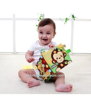 Sách vải Jvoice đẹp cho bé - Hình cừu