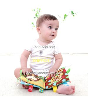 Sách vải Jvoice đẹp cho bé - Hình cừu
