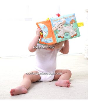 Sách vải Jvoice đẹp cho bé - Hình cừu