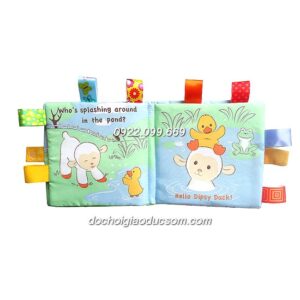 Sách vải Jvoice đẹp cho bé - Hình cừu