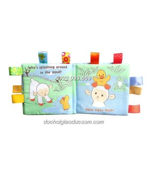Sách vải Jvoice đẹp cho bé - Hình cừu