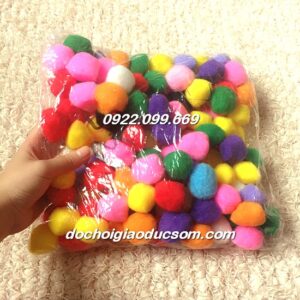 Pompom bịch to nhiều loại