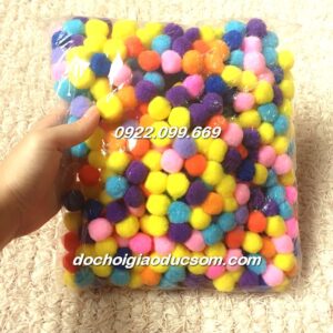 Pompom bịch to nhiều loại