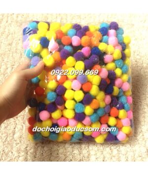 Pompom bịch to nhiều loại