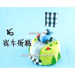 Tạo hình nghệ thuật bánh sinh nhật bằng đất nặn