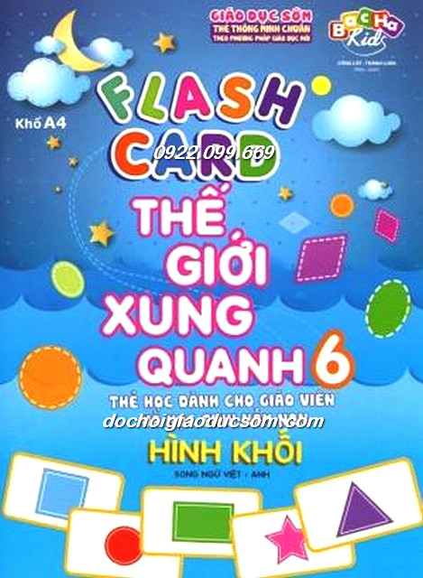 Flashcard  6 - Hình khối giá rẻ