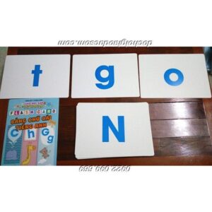 Flash Card bảng chữ cái Tiếng Anh Hàng chuẩn