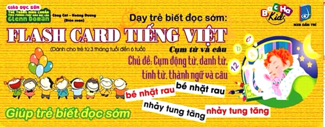 FLASH CARD TIẾNG VIỆT, CỤM TỪ VÀ CÂU Giá rẻ