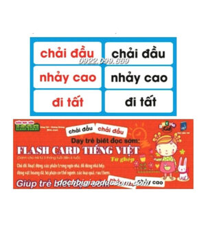 FLASH CARD TIẾNG VIỆT TỪ GHÉP Hàng chuẩn