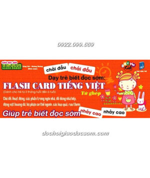 FLASH CARD TIẾNG VIỆT TỪ GHÉP Giá rẻ