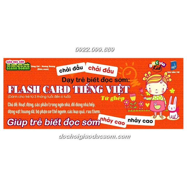 FLASH CARD TIẾNG VIỆT TỪ GHÉP Giá rẻ